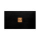 Elegant luxury gold black monogram QR code