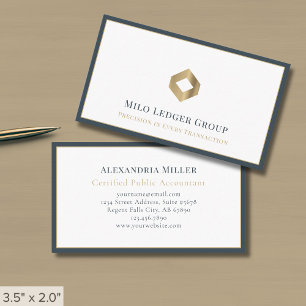 Elegant Luxury Logo Business Card