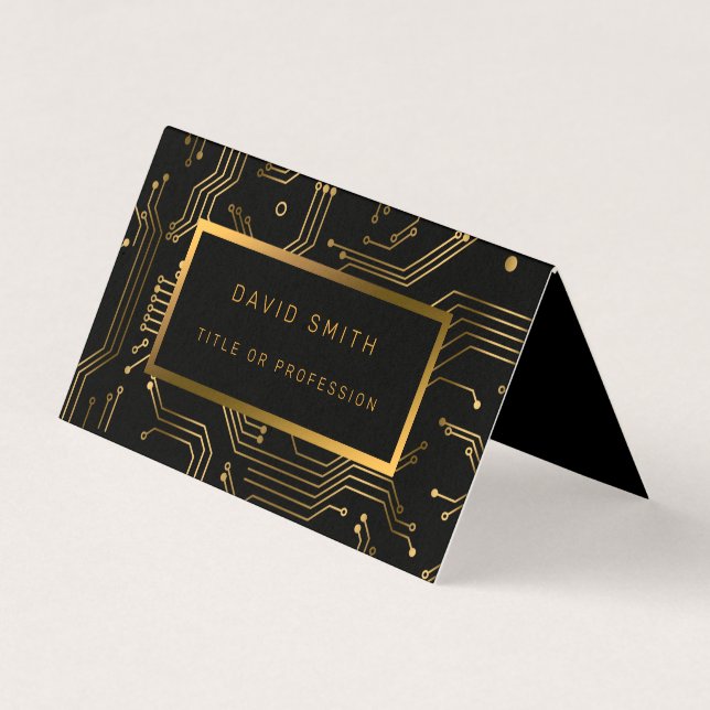 Elegant Luxury Professional Business Card (Front)