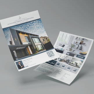 Elegant Luxury Real Estate Listing Property Flyer