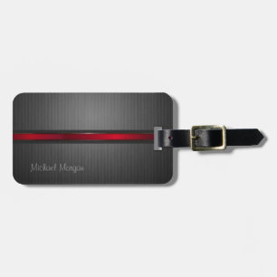 Elegant Luxury ,Striped Luggage Tag