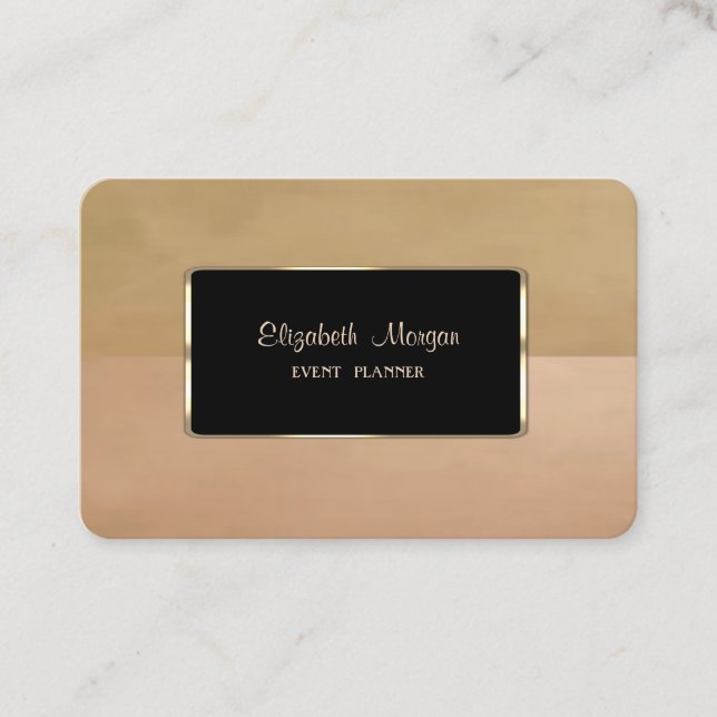 Elegant Luxury Stylish,Frame Business Card (Front)