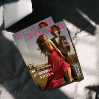 Elegant Magazine Wedding Save The Date