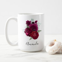 Elegant Magenta Rose Floral Bouquet