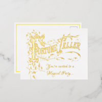 Elegant Magic Show Birthday Party Invitation 