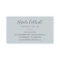 Elegant Magnolia | Black and White Business Card