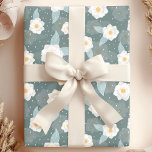 Elegant Magnolia Floral White Polka Dot Wrapping Paper<br><div class="desc">Elevate your gift-giving with this elegant magnolia floral wrapping paper. Featuring delicate magnolia blooms on a crisp white background with playful polka dots, this design exudes a timeless charm and sophistication. Perfect for weddings, birthdays, anniversaries, or any special occasion, this wrapping paper adds a touch of grace and beauty to...</div>