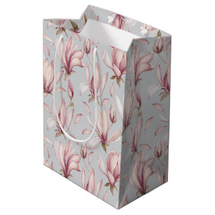 Elegant Magnolia Medium Gift Bag