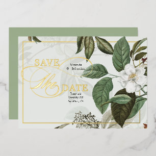 Elegant Magnolia  Save the Date