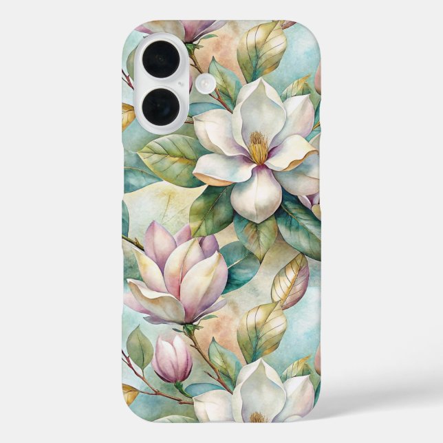 Elegant Magnolias Case-Mate iPhone Case (Back)