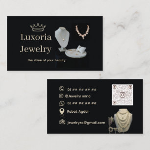 Elegant Makeup Artist Business Card Design for Sal