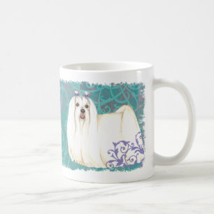 Elegant Maltese Coffee Mug