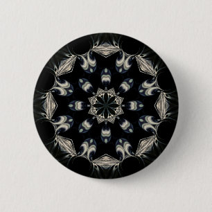 Elegant Mandala 6 Cm Round Badge