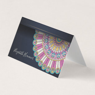 Elegant Mandala Business Card