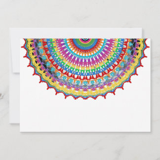 Elegant mandala envelope  invitation