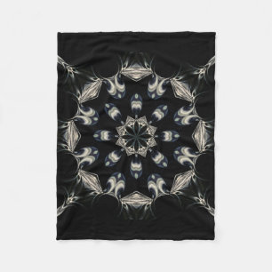 Elegant Mandala Fleece Blanket