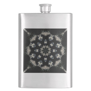 Elegant Mandala Hip Flask