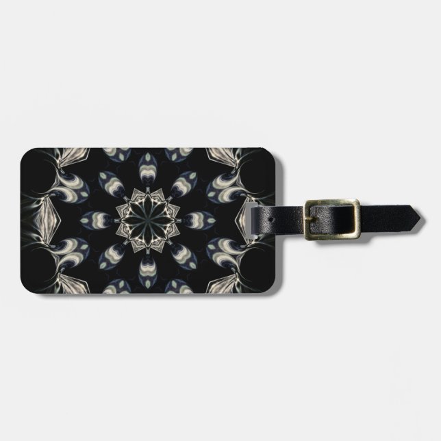 Elegant Mandala Luggage Tag (Front Horizontal)