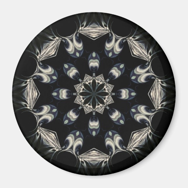 Elegant Mandala Magnet (Front)
