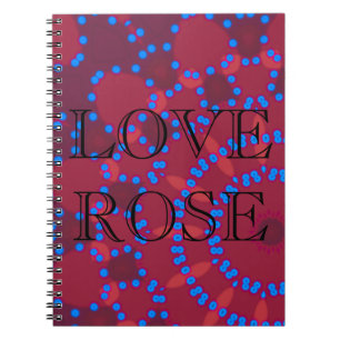 Elegant - MANDALA -PINK - RED Notebook