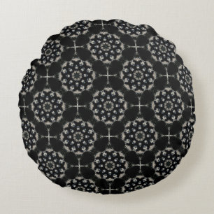 Elegant Mandala Round Cushion