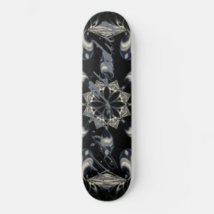Elegant Mandala Skateboard