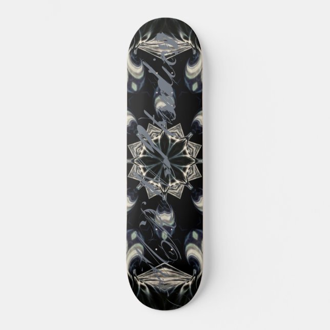Elegant Mandala Skateboard (Front)