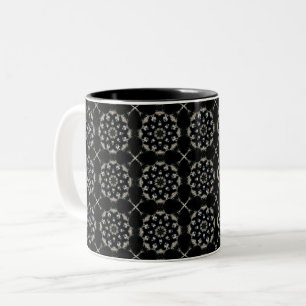 Elegant Mandala Two-Tone Coffee Mug