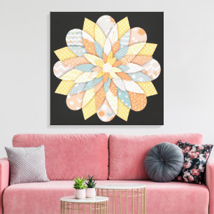 Elegant Mandala Wall Art Sacred Geometric Boho