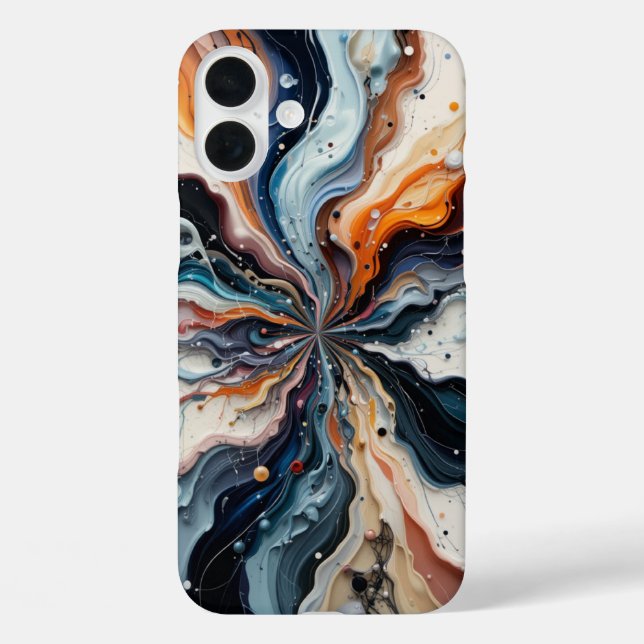 Elegant Marble Abstract Art Case-Mate iPhone Case (Back)