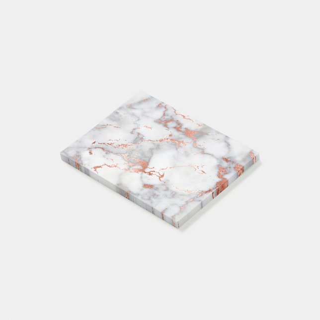 elegant marble effect post-it notes (Angled)