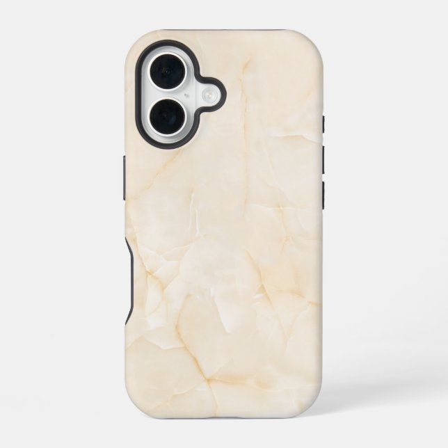 Elegant Marble  iPhone 16 Case (Back)