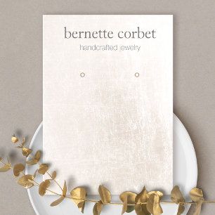 Elegant Marble Jewellery Designer Earring Display