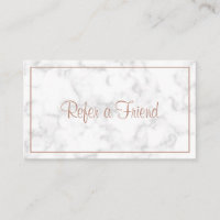 Elegant Marble Rose Gold Modern