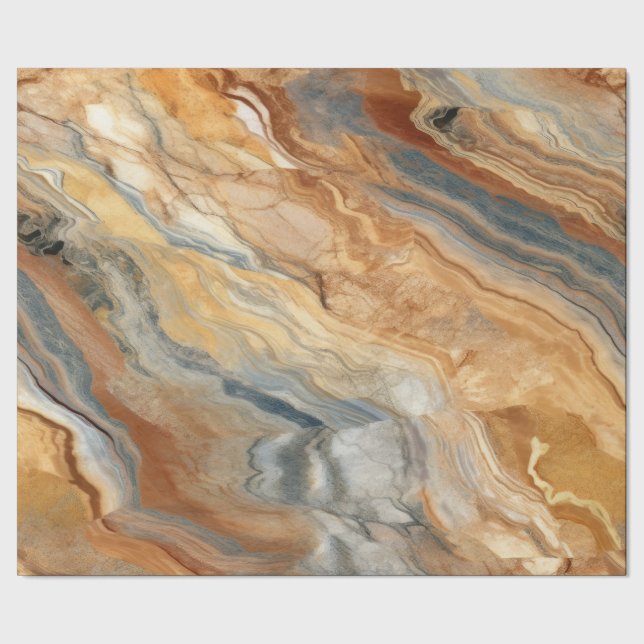 Elegant Marble Seamless Pattern  Wrapping Paper (Seam)