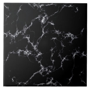 Elegant Marble style4 - Black and White Tile