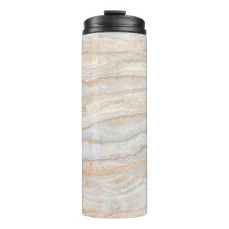 Elegant Marble Texture: High-Resolution Background Thermal Tumbler