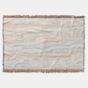 Elegant Marble Texture: High-Resolution Background Throw Blanket