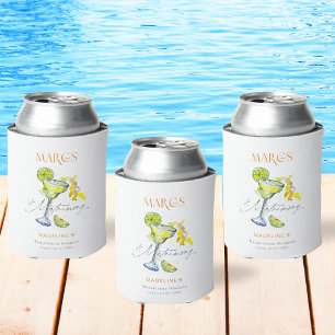 Elegant Margs & Matrimony Bachelorette Weekend Can Cooler