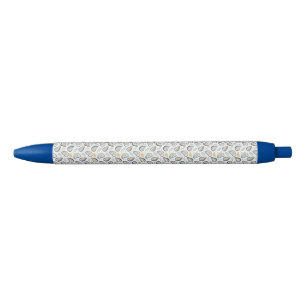Elegant Marine Oysters Blue Ink Pen