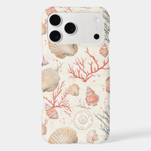 Elegant Marine Shells & Coral Branch