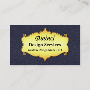 Elegant Masculine Business Card