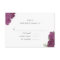 Elegant Mason Jar RSVP Card