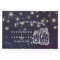 Elegant Mason Jar String Lights Wedding Guestbook