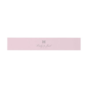 Elegant Mason Jar Wedding Invitation Belly Band