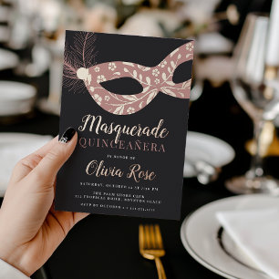 Elegant Masquerade Theme Quinceanera