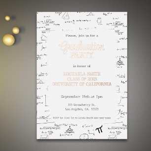 Elegant Mathematic Formulas College Graduation