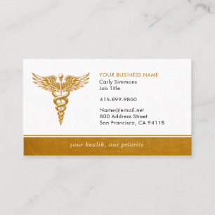 Elegant Medical Business Card