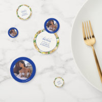 Elegant Mediterranean Lemon Floral Bridal Shower