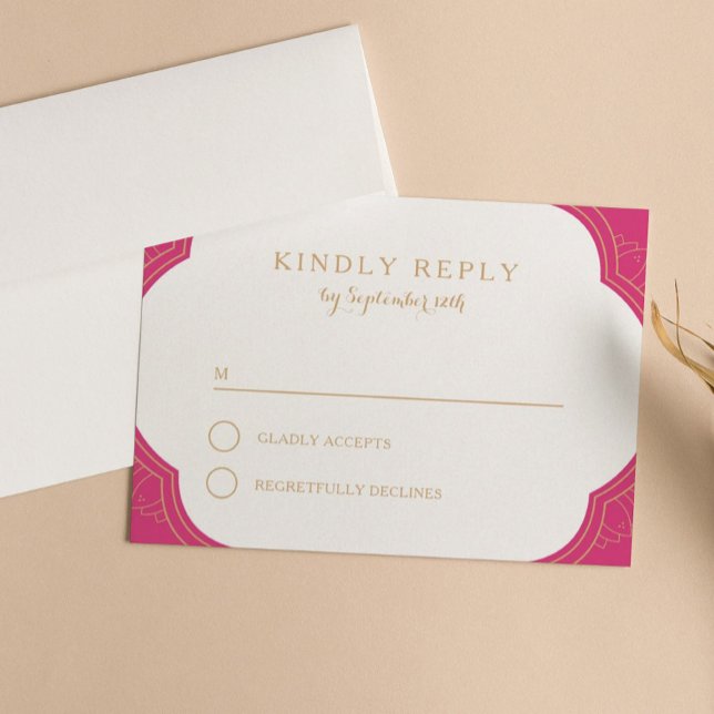 Elegant Mehndi rsvp (Creator Uploaded)